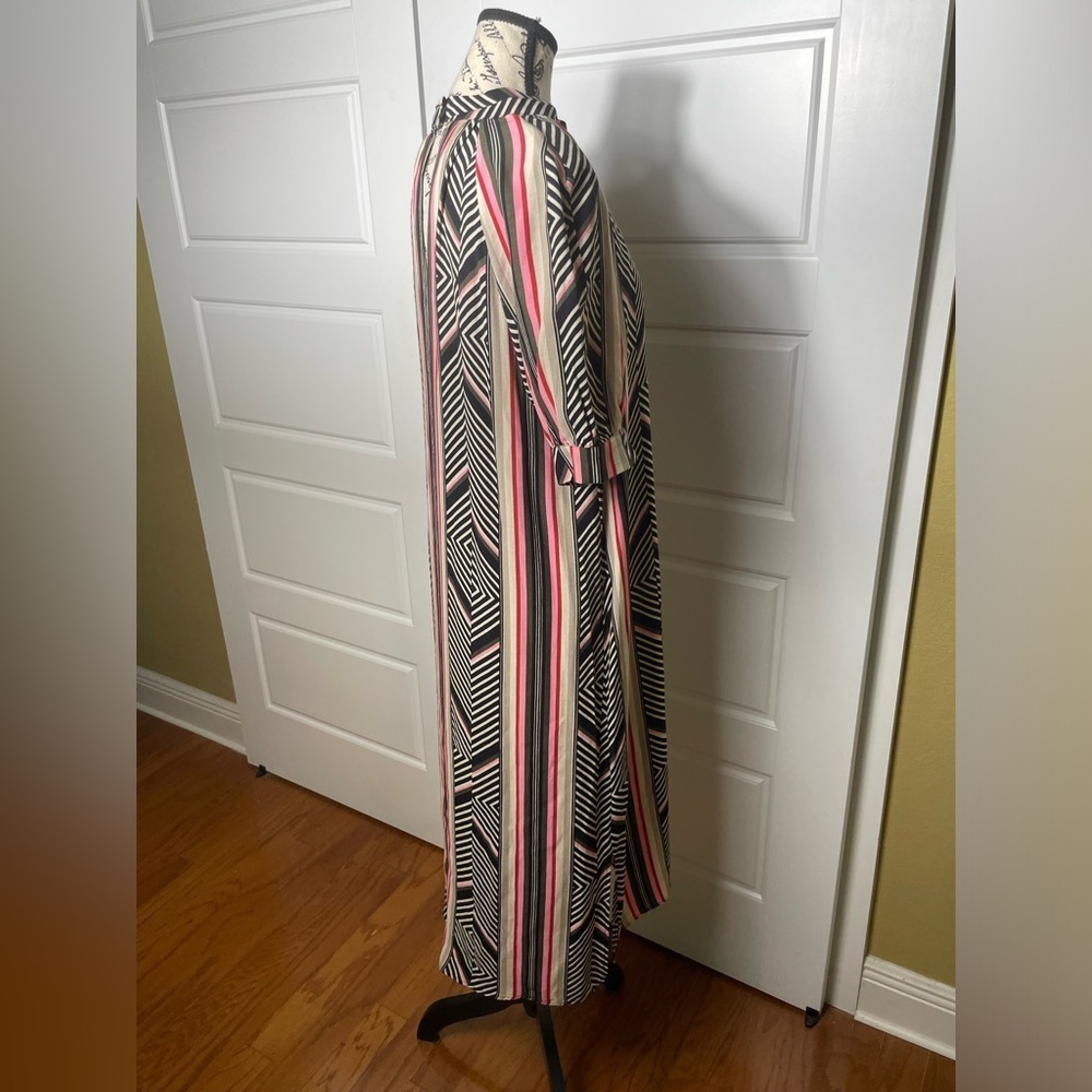 By Anthropologie McKenzie mock neck short sleeve midi tunic dress Size Small - Picture 5 of 8